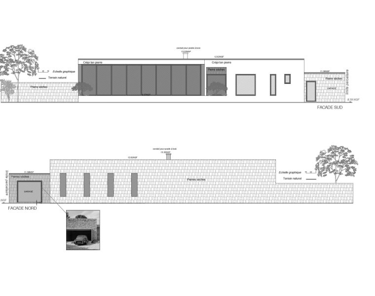 Plan de villa M