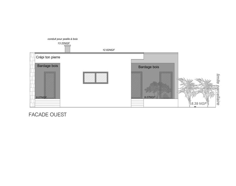 Plan de villa M