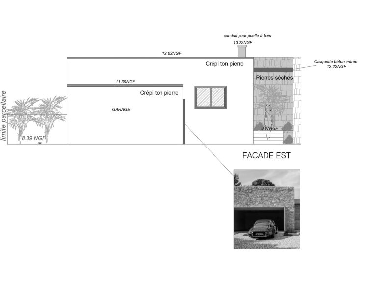 Plan de villa M