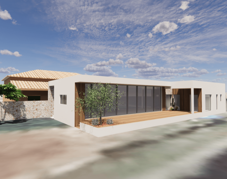 Projection de villa M